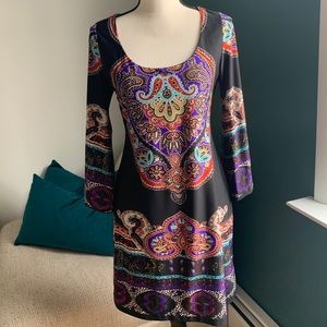 Bailey Blue Backless Bell Sleeved Dress